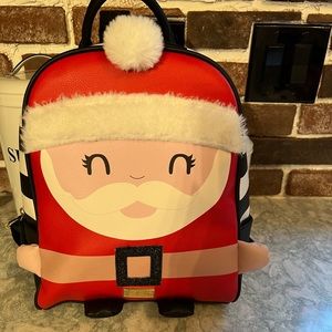 Betsey, Johnson, Santa, backpack